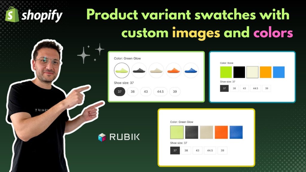 How to Customize Shopify Product Swatches With Variant Images or Color Options