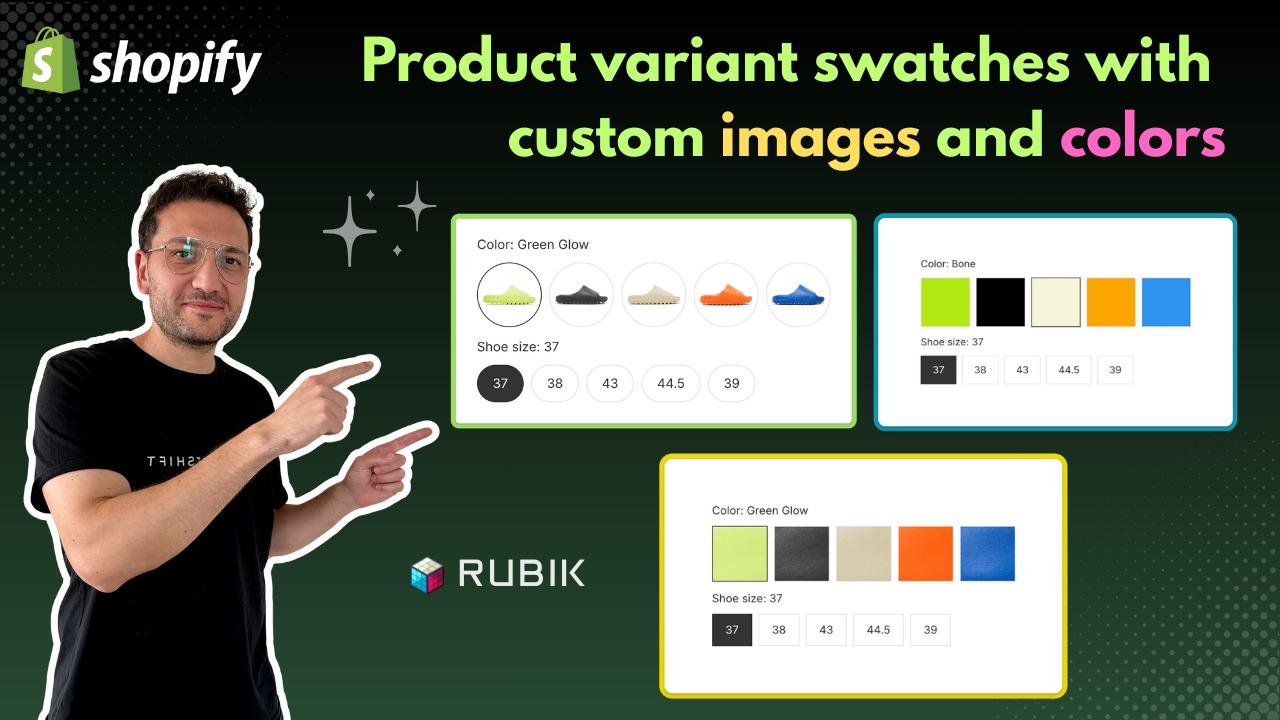 How to Customize Shopify Product Swatches With Variant Images or Color ...