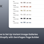 How to Display Multiple Variant Images in Shopify with GemPages