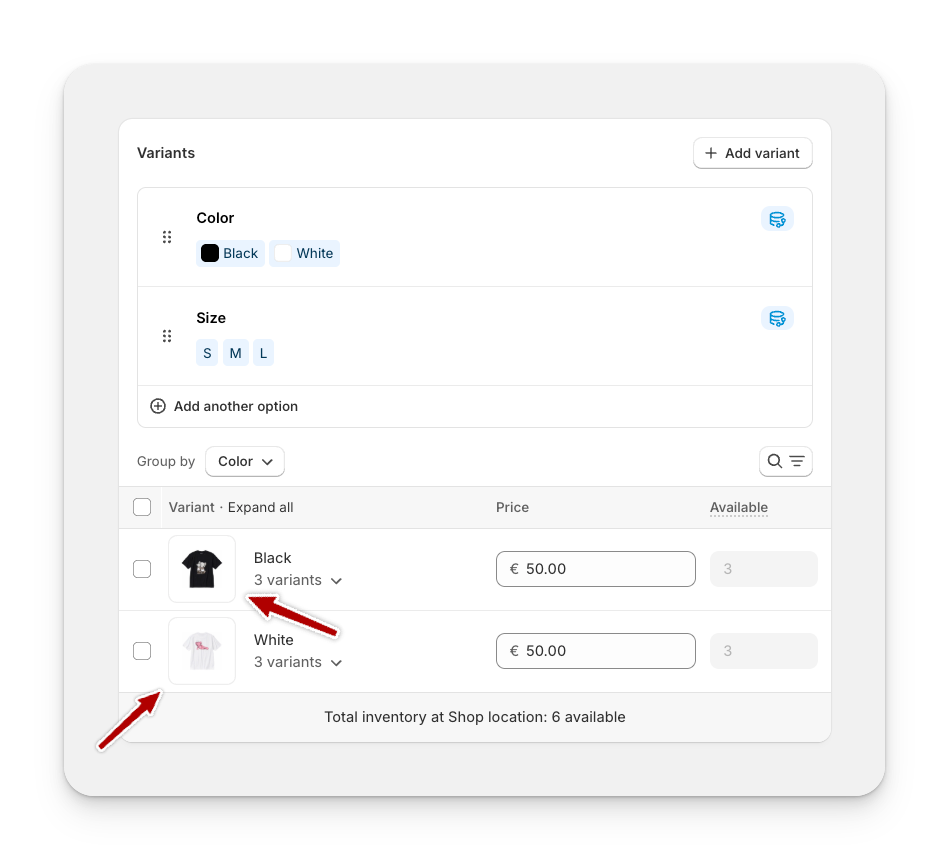 How to Add Variant Image Swatches in Shopify Prestige Theme 2 image 6