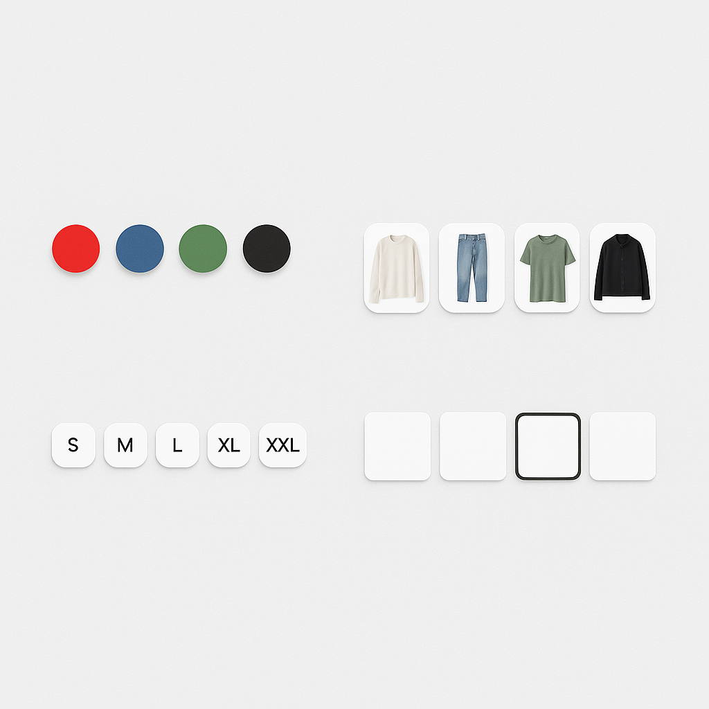 15 ways to customize your Shopify variant swatches with CSS