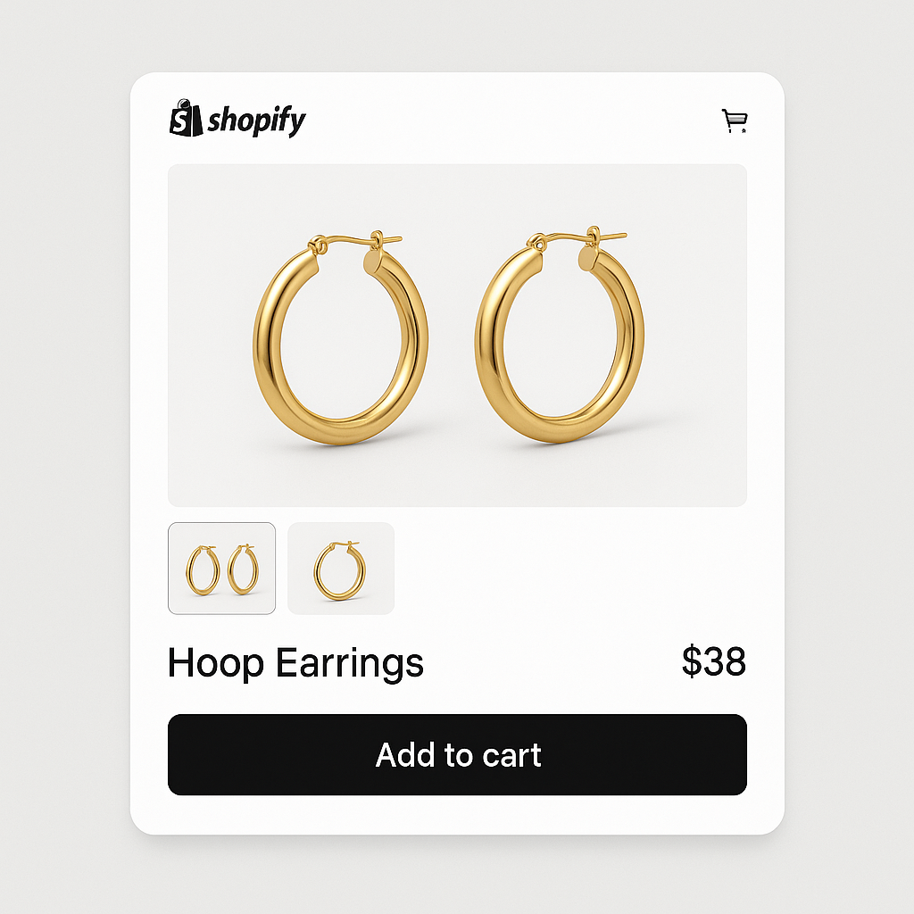 How to show multiple variant images in Shopify Minimog theme