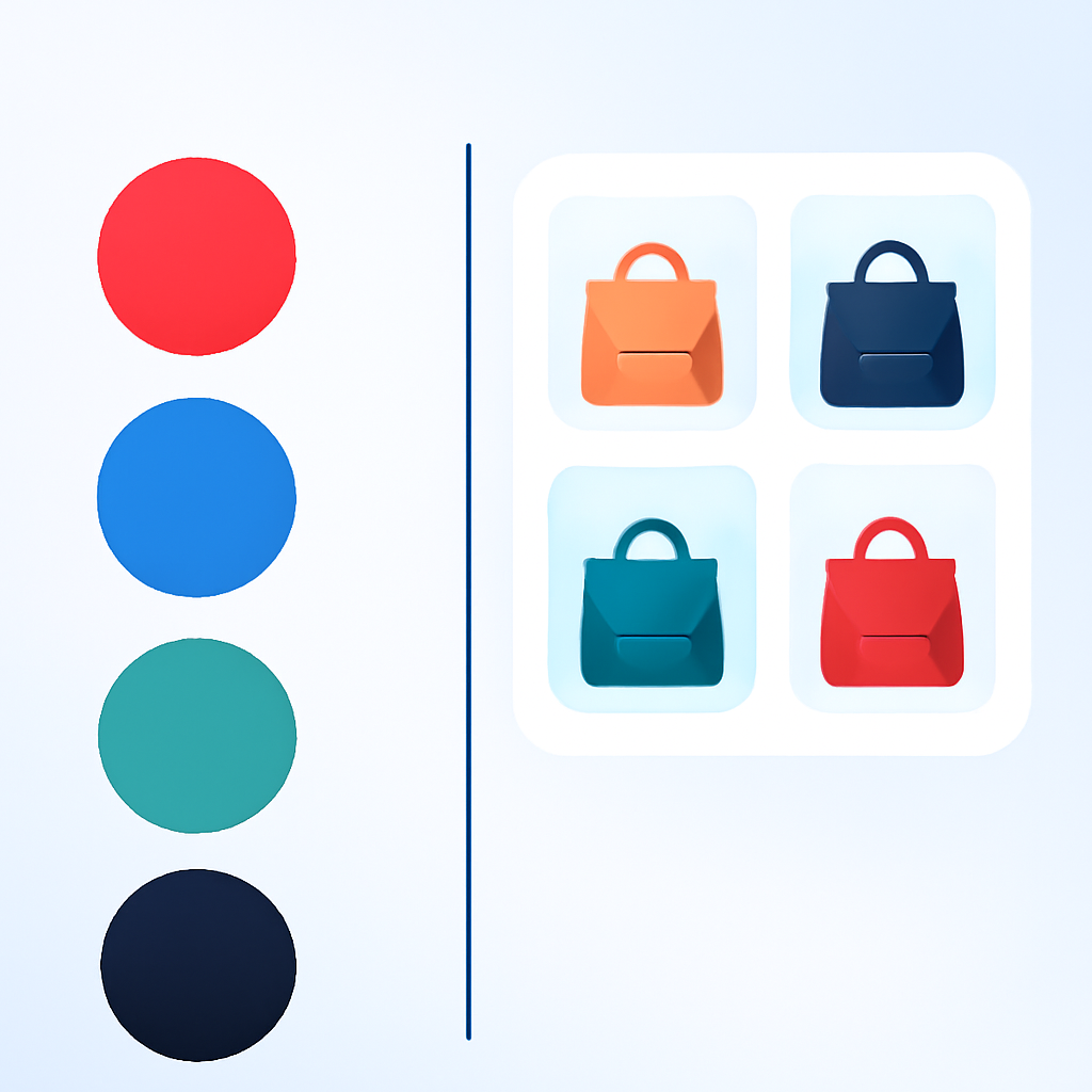 Image swatches vs color swatches on Shopify