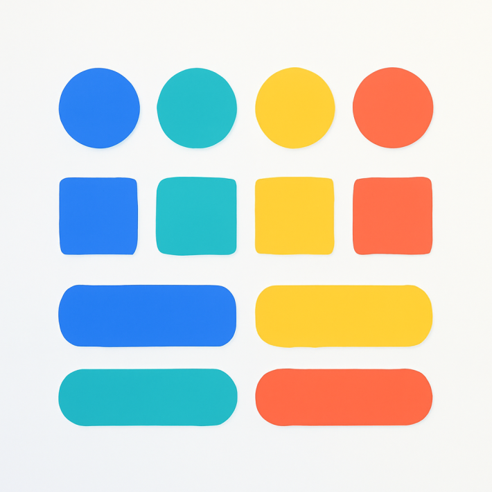 Shopify swatch shapes circles squares pills