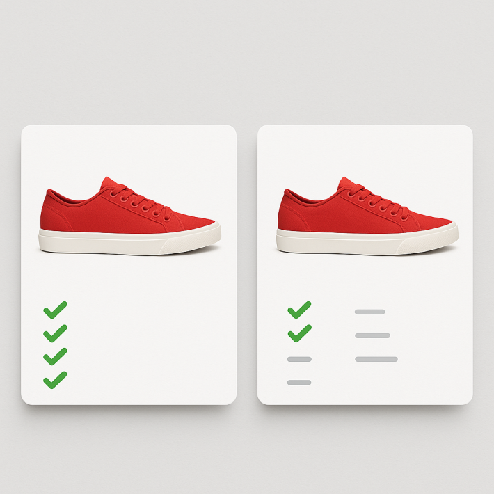 Rubik vs Easy Variant Images comparison