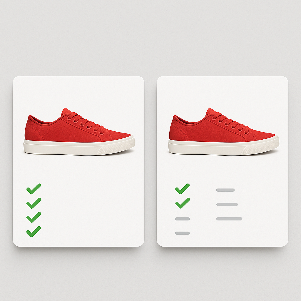 Rubik vs Easy Variant Images comparison