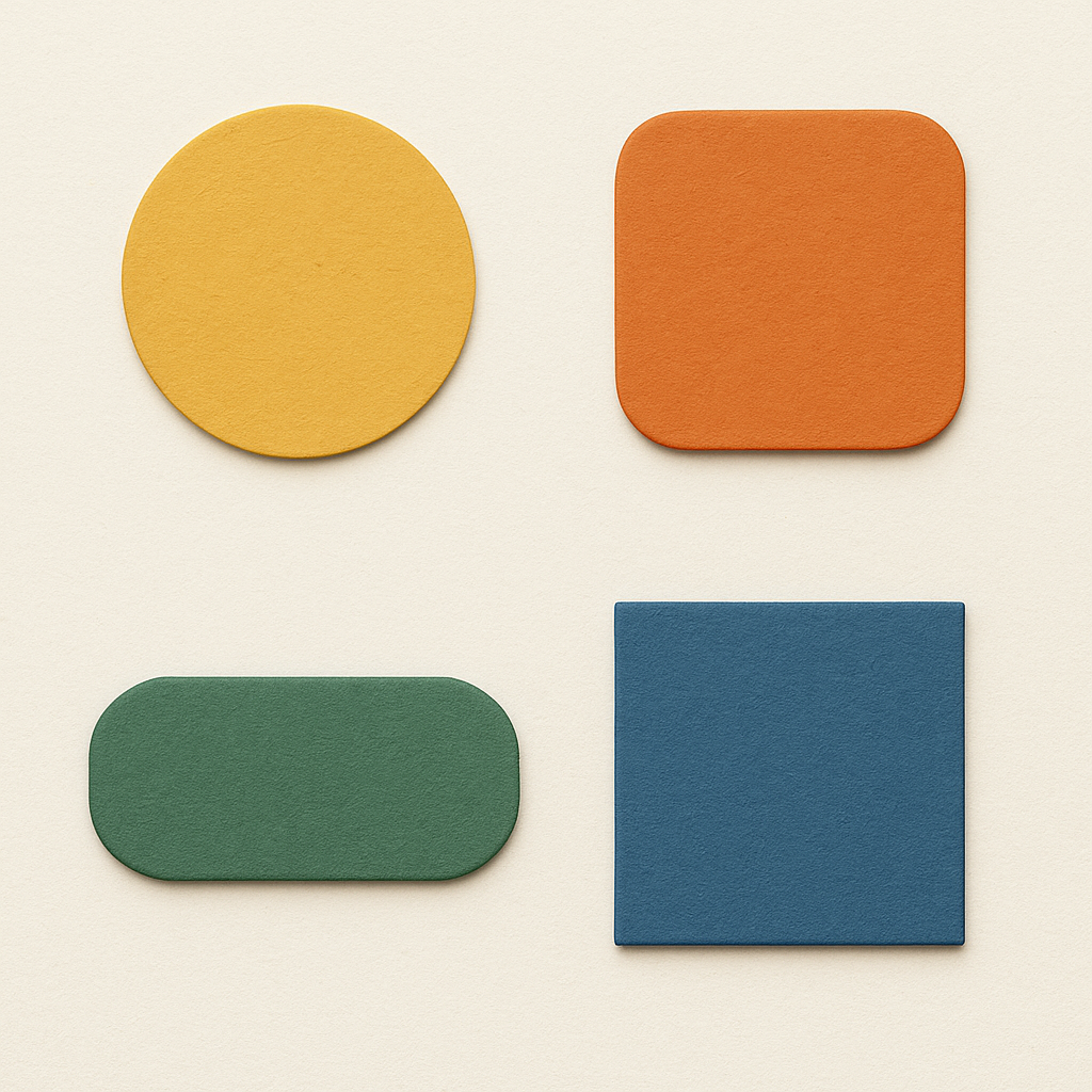 Dört farklı swatch stili