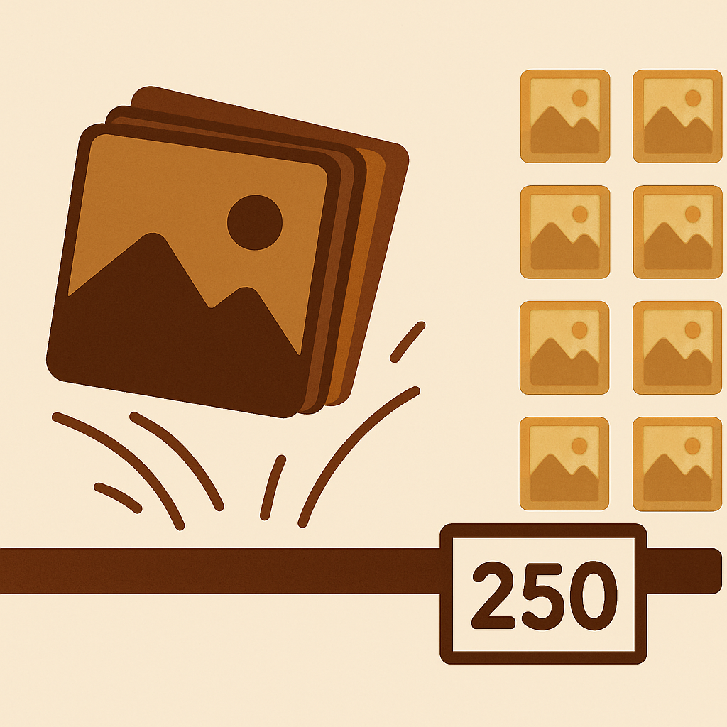 Shopify variant and image limits explained