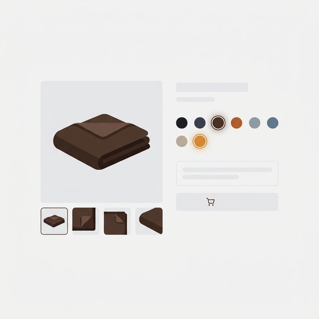 Variant images in Shopify Fabric theme