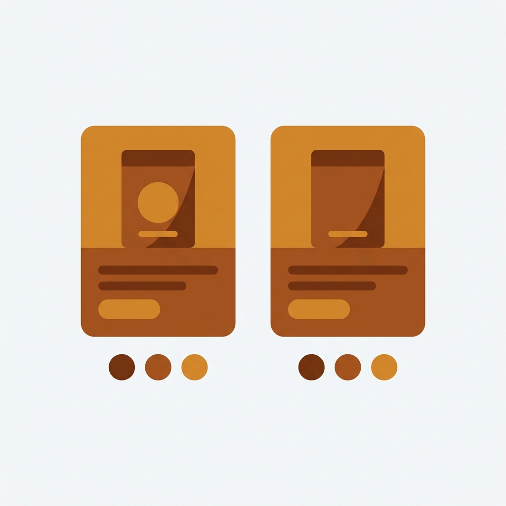 Product card swatches on the Shopify Dawn theme